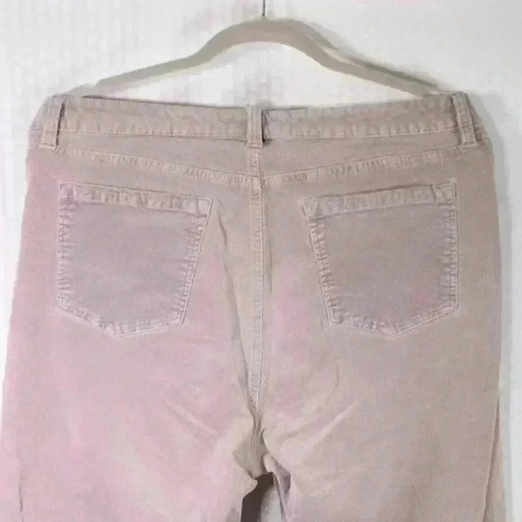 Talbots Women's Size 14 corduroy high rise straight pants - Picture 5 of 9